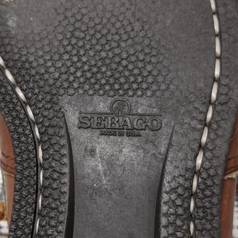 Sebago Campsides shoes, USA made, ORIGINAL, 9.5M / D, RARE - Picture 10 of 11